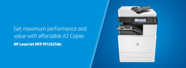 Get maximum performance and value with affordable A3 Copier- HP A3 MFP LaserJet
